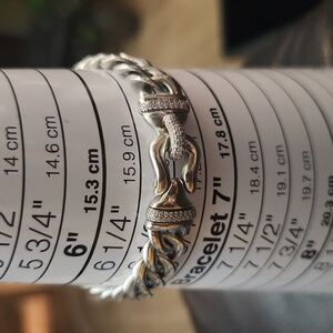 1000% authentic buckle DY bracelet with diamonds